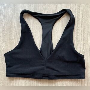 Alo Yoga Alosoft Base Bra in Black XS